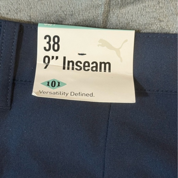 Puma Blue Golf Shorts Lightweight Comfort
#1125 - Picture 10 of 11